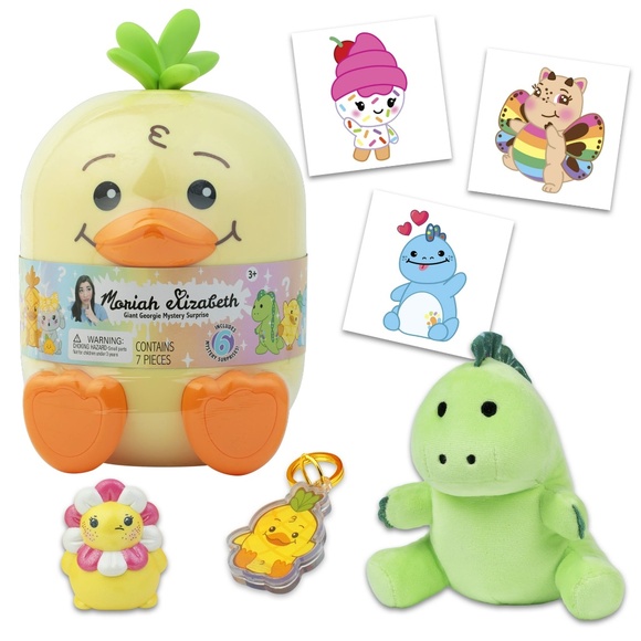 NEW Moriah Elizabeth Lot Giant Georgie Mystery Surprise Egg + Plush Blind Bag - Picture 6 of 9